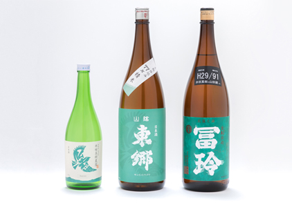 鳥取県の酒蔵日本酒ラベル